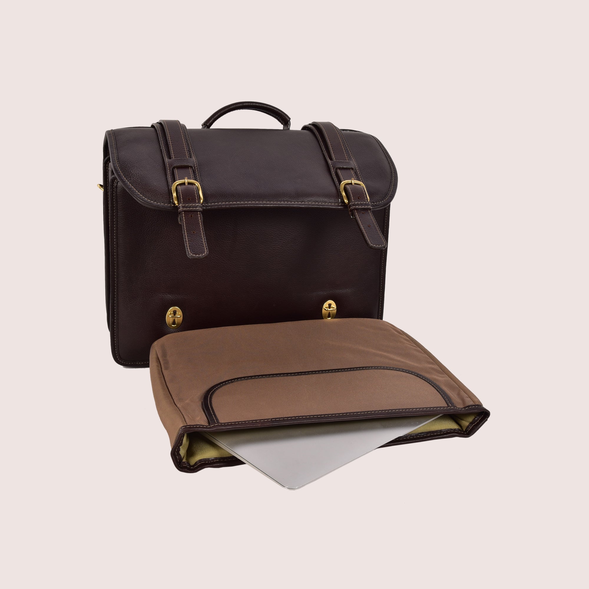 Conrad Triple Compartment Briefcase-3