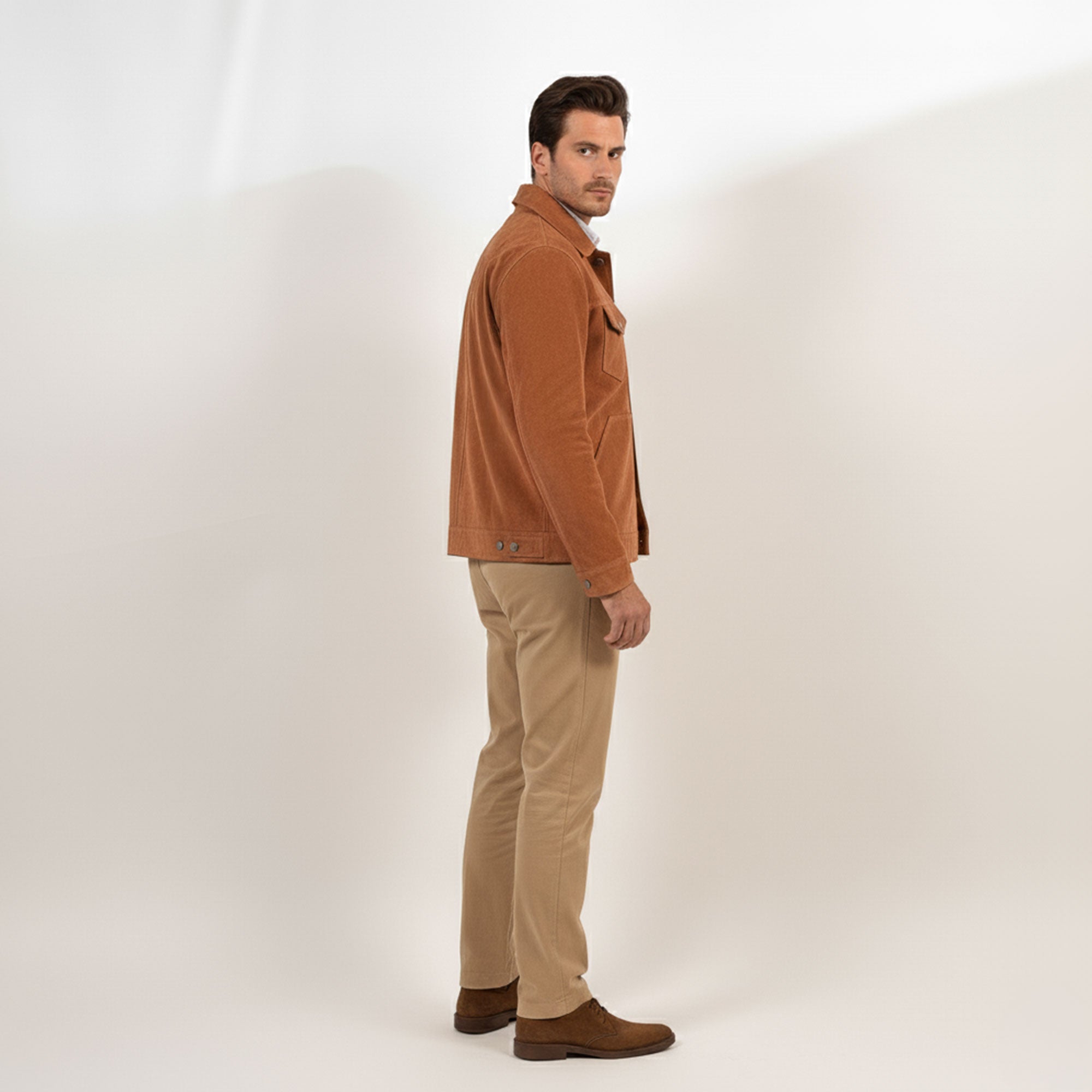 Prescott Cow Suede Jacket