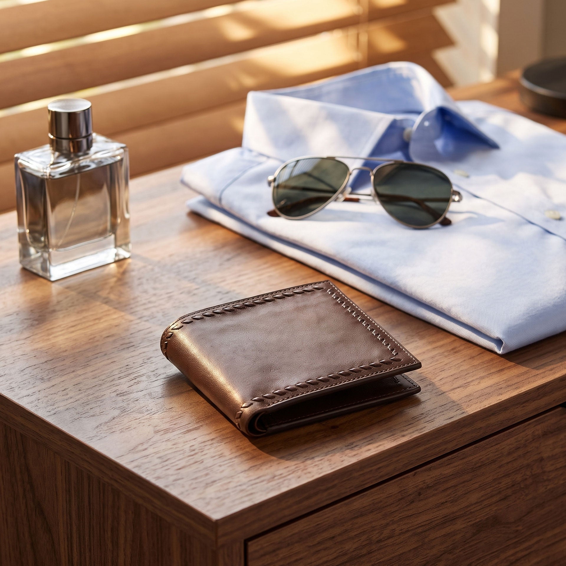 Steinbeck Hand-Stitched Wallet-5
