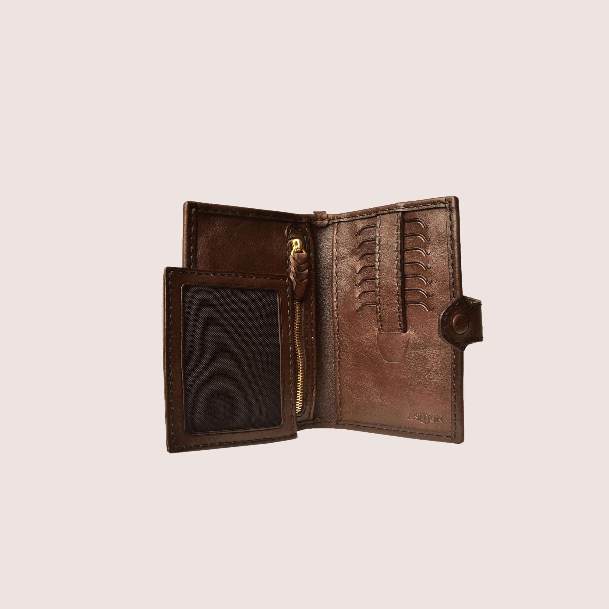 Havana Hand-Stitched Wallet