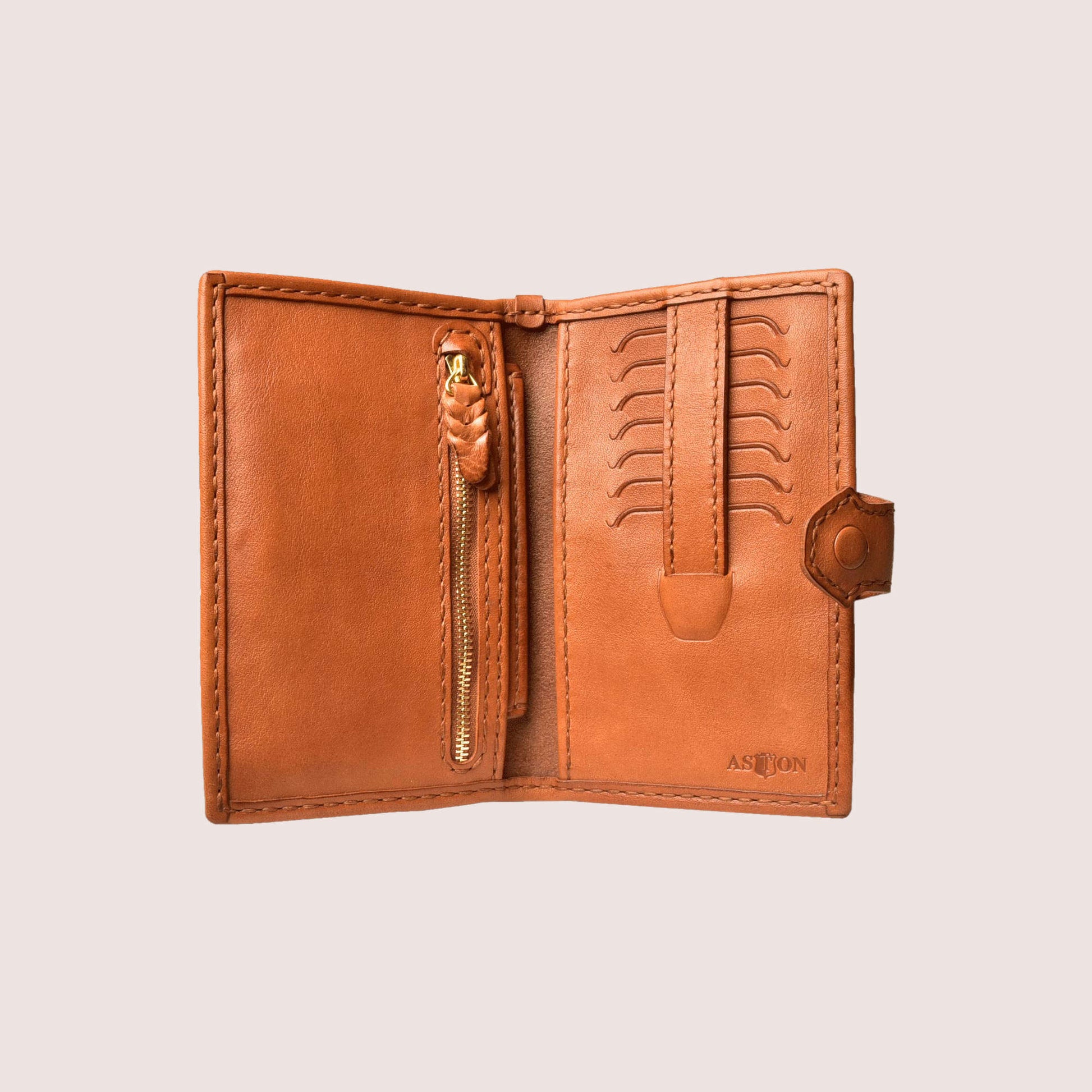 Havana Hand-Stitched Wallet