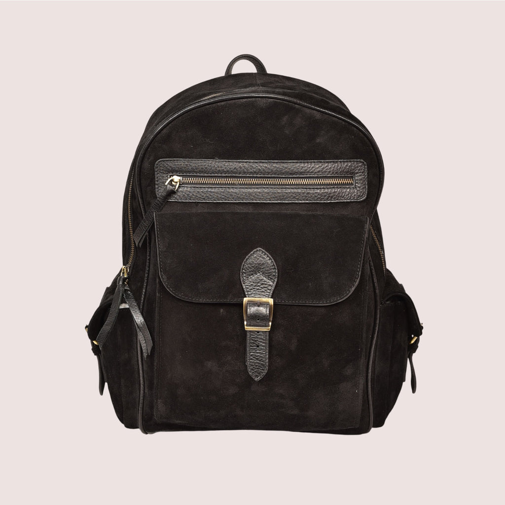 Burnett Suede Backpack