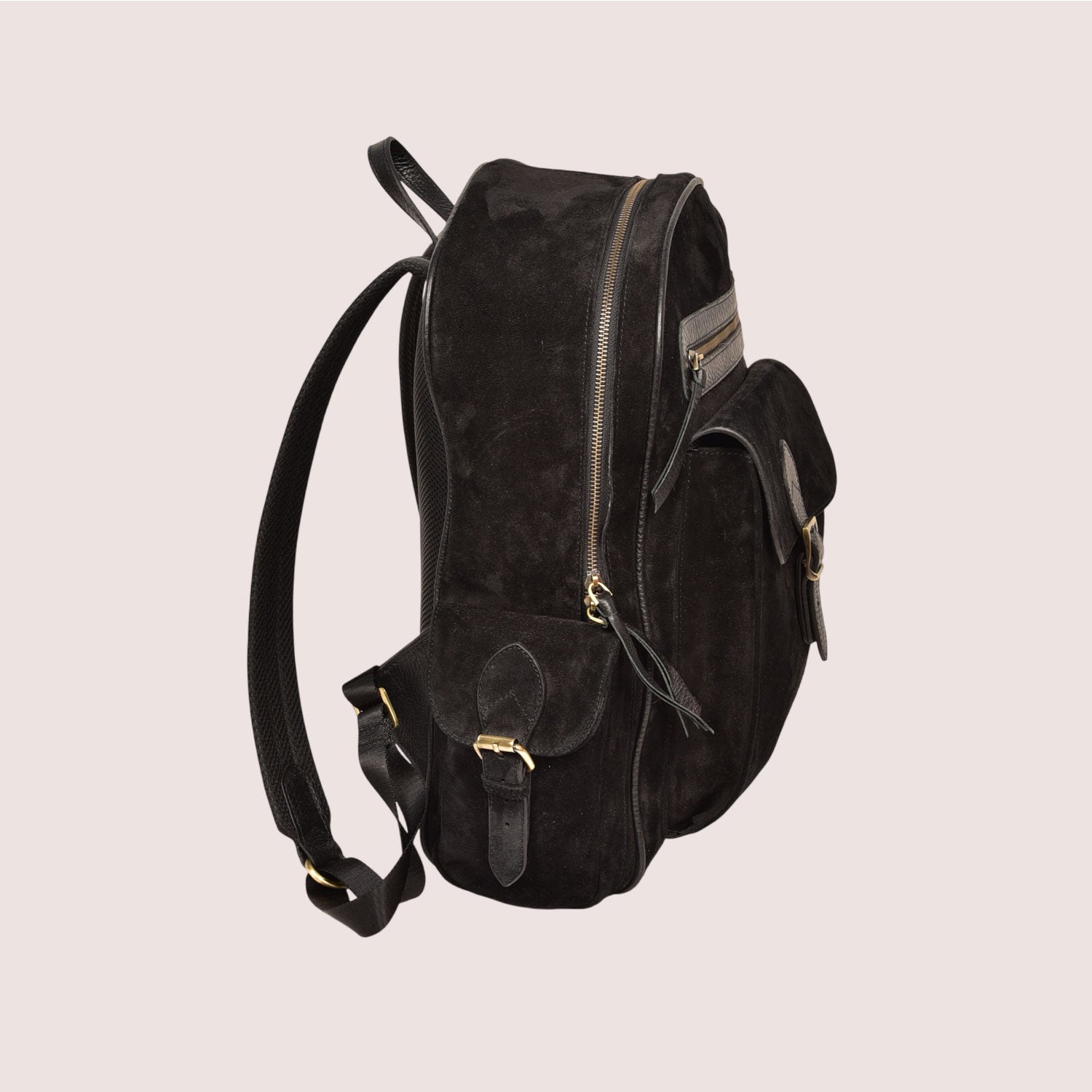 Burnett Suede Backpack-3