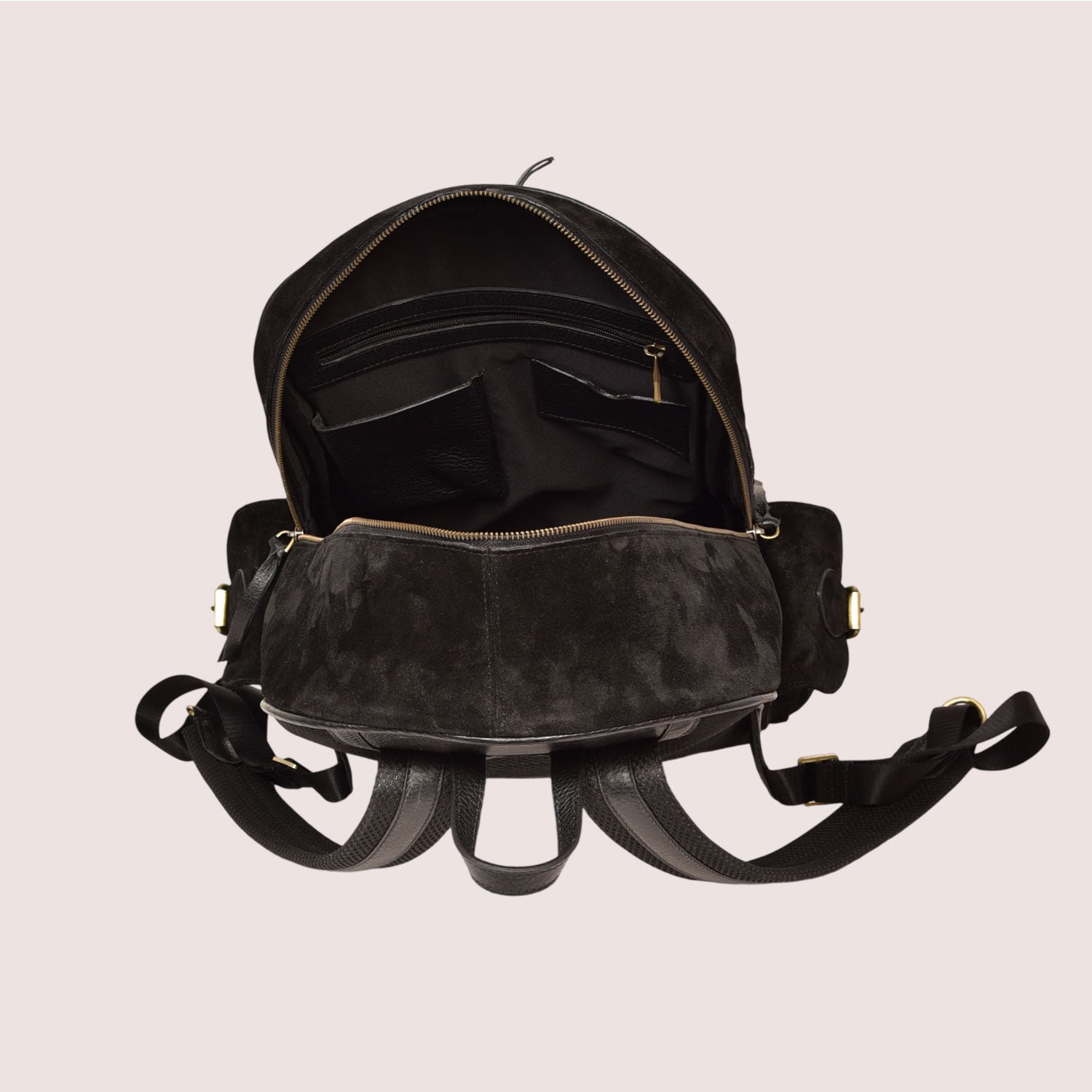 Burnett Suede Backpack –