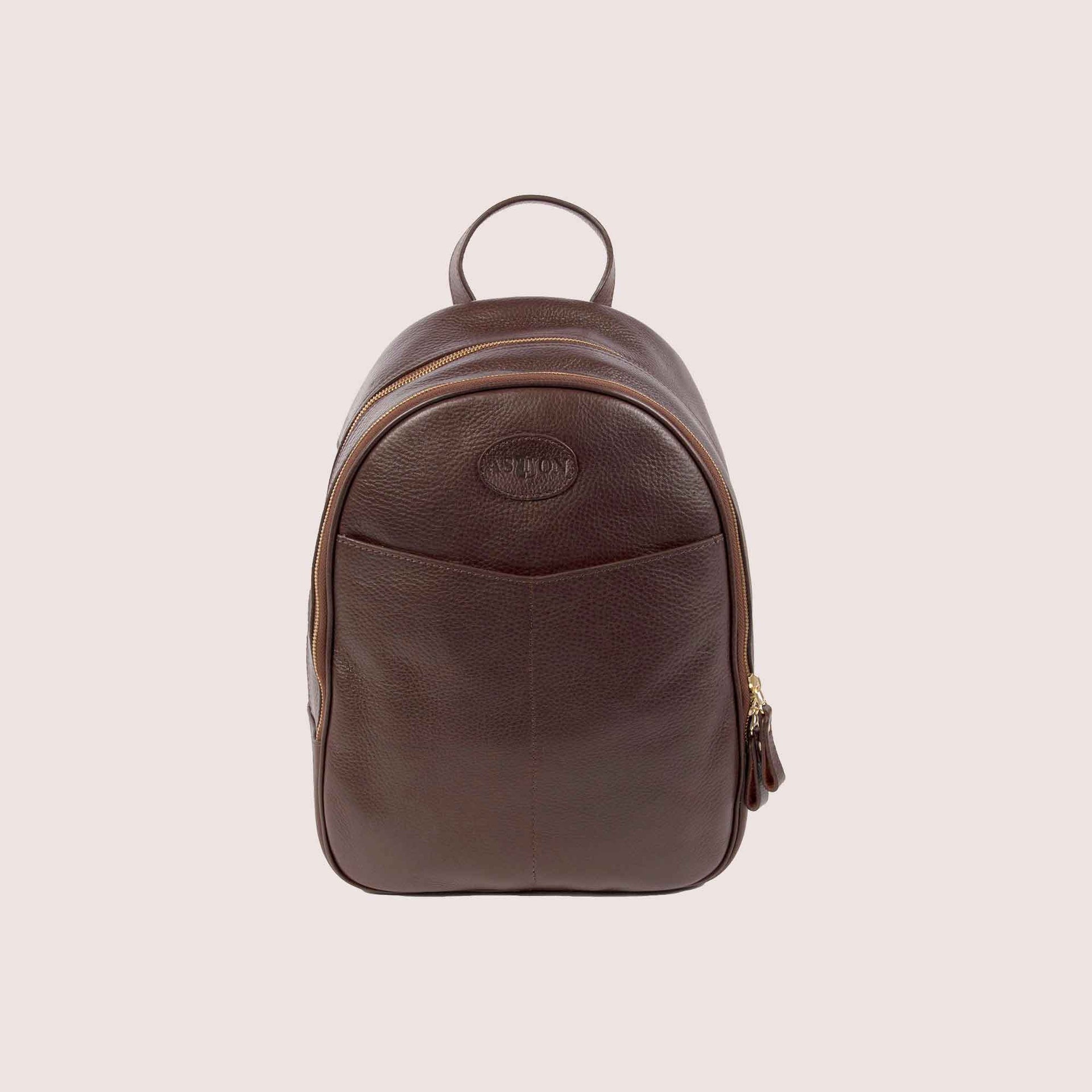 bristol small leather backpack blue Bristol Backpack