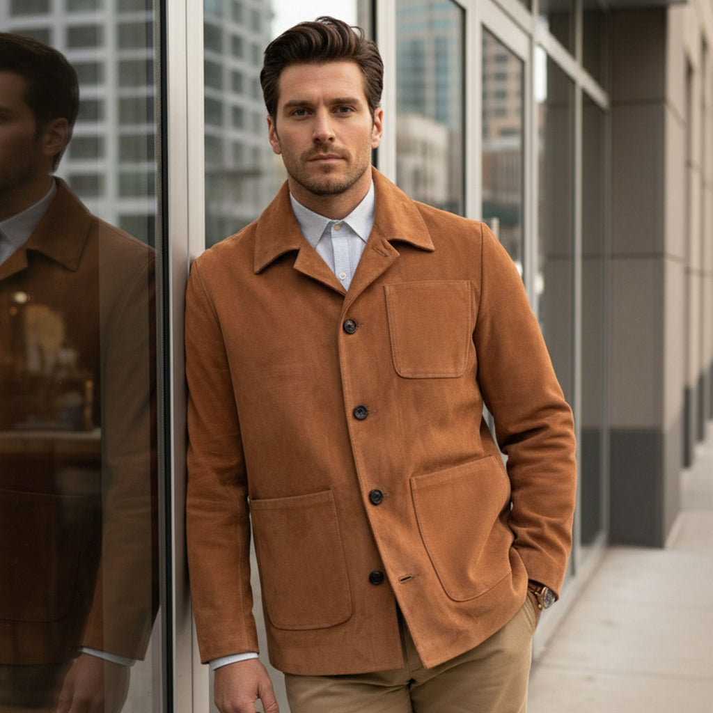 Heritage Cow Suede Jacket