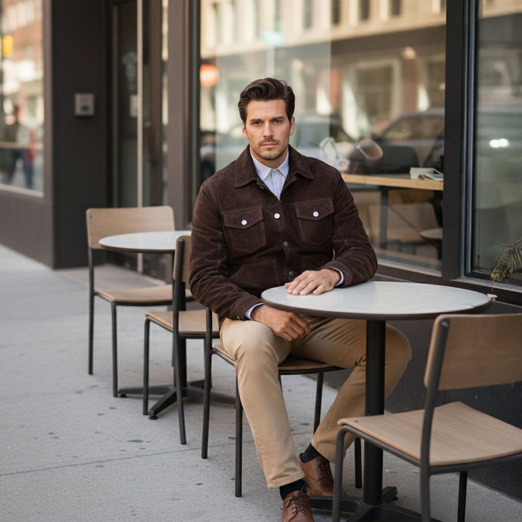 Prescott Cow Suede Jacket