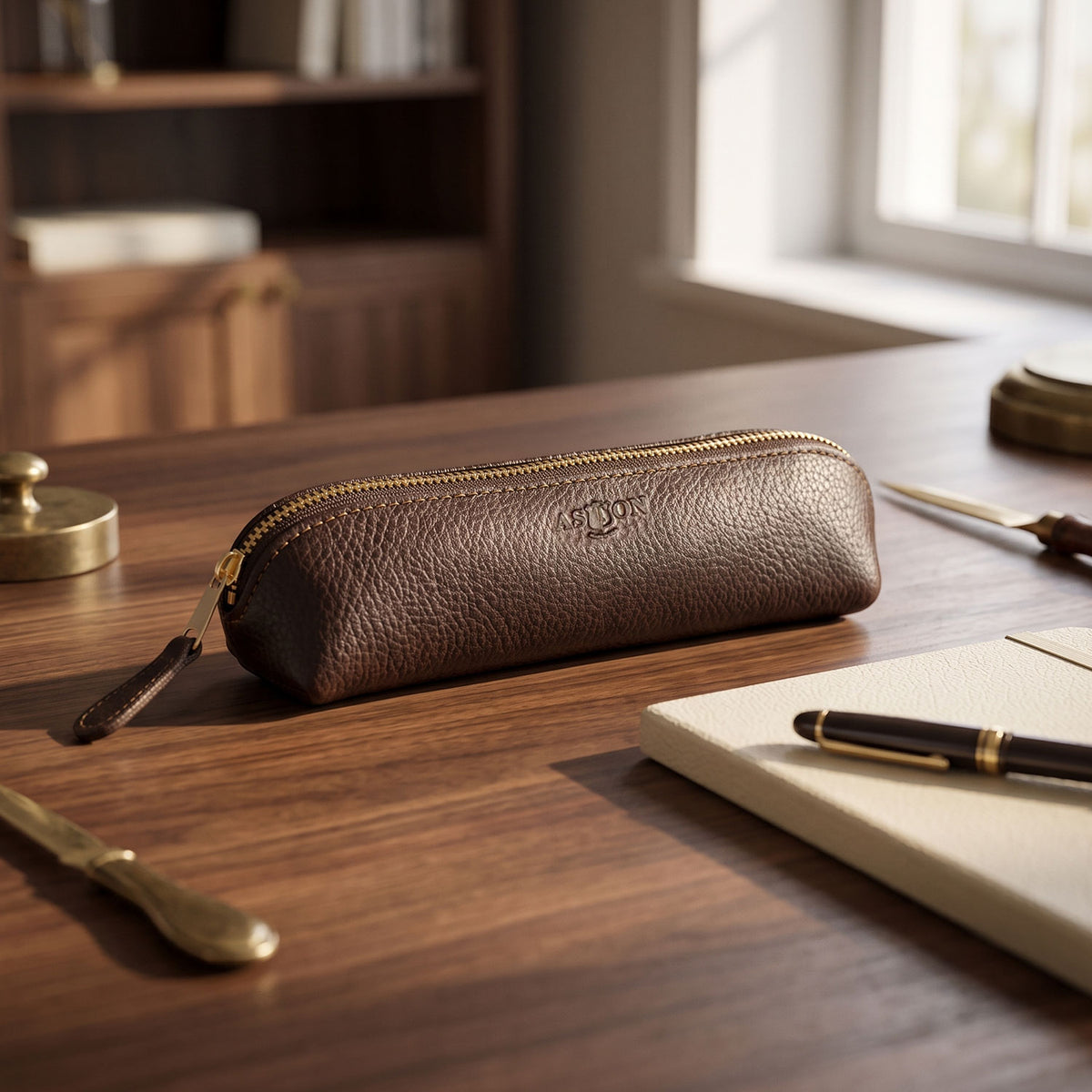 Pen or Multi Purpose Leather Pouch-10