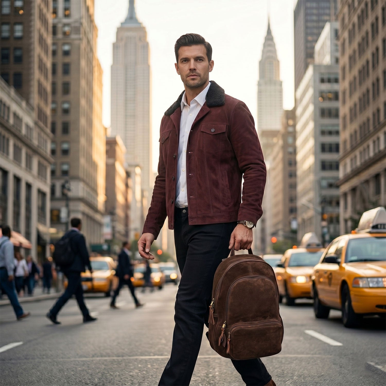 Garrison Zippered Backpack-9