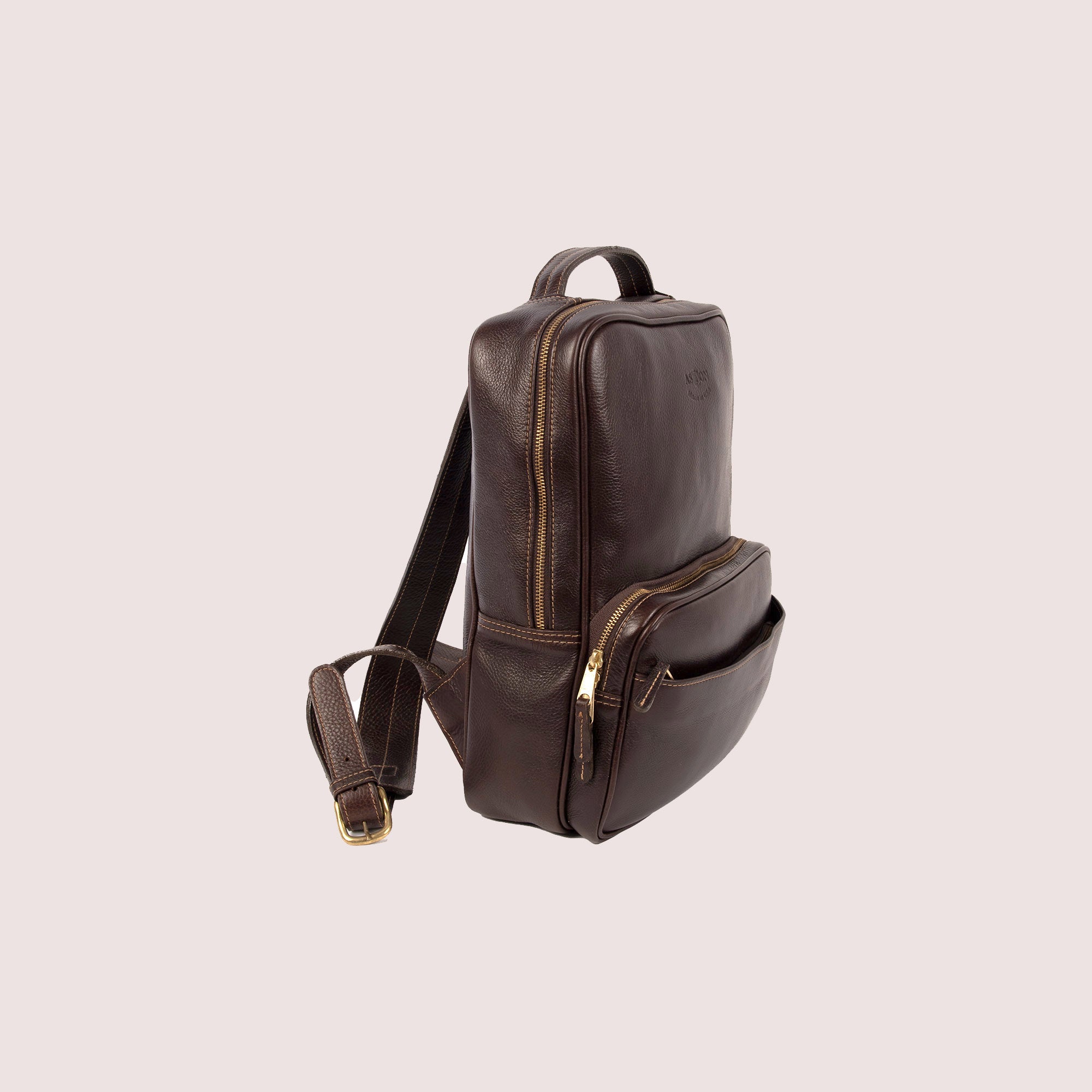 aston leather small leather backpack Danbury Backpack