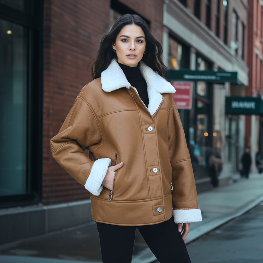 Shearling Coats and Shearling Jackets by AstonLeather