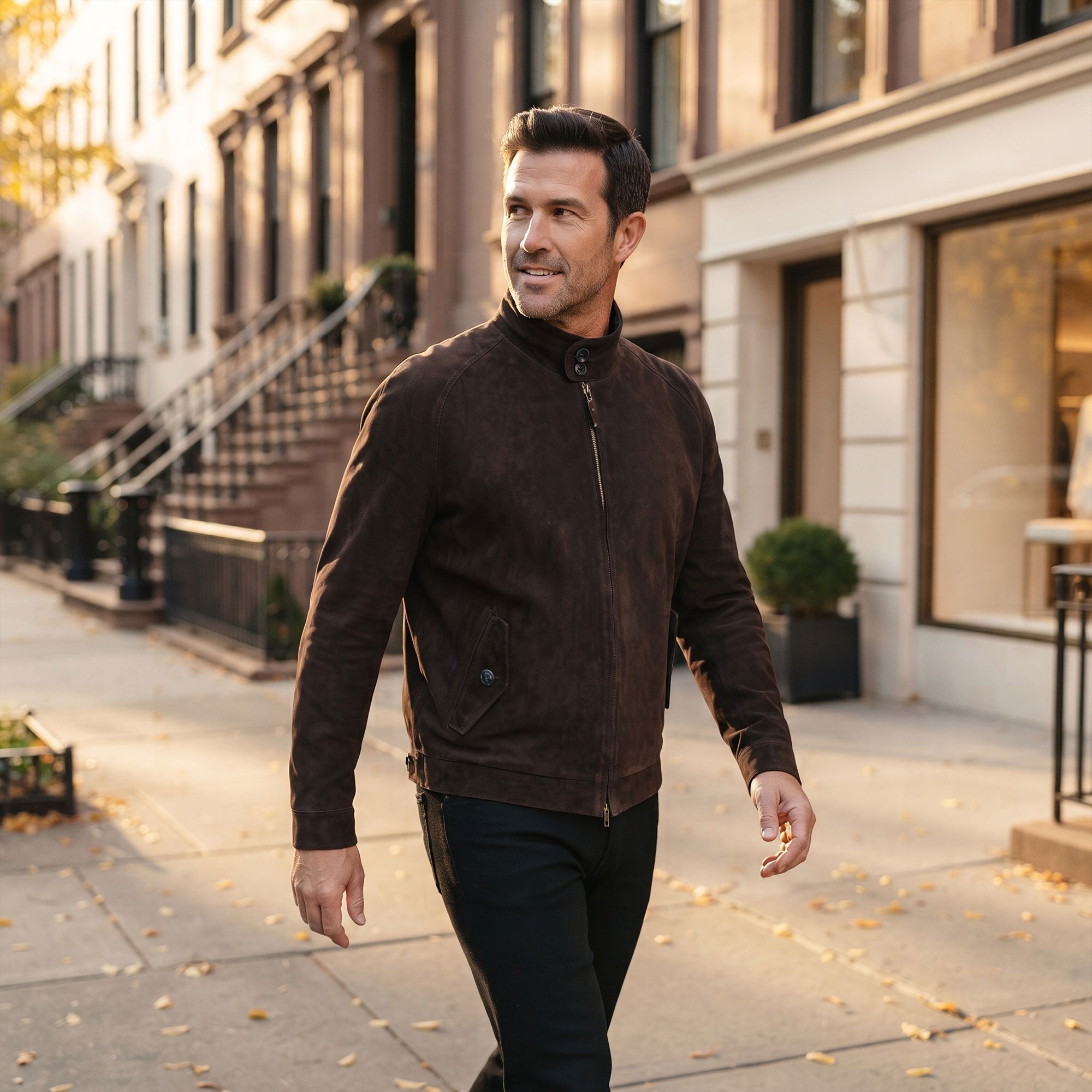 Baracuda Goat Suede Jacket-3