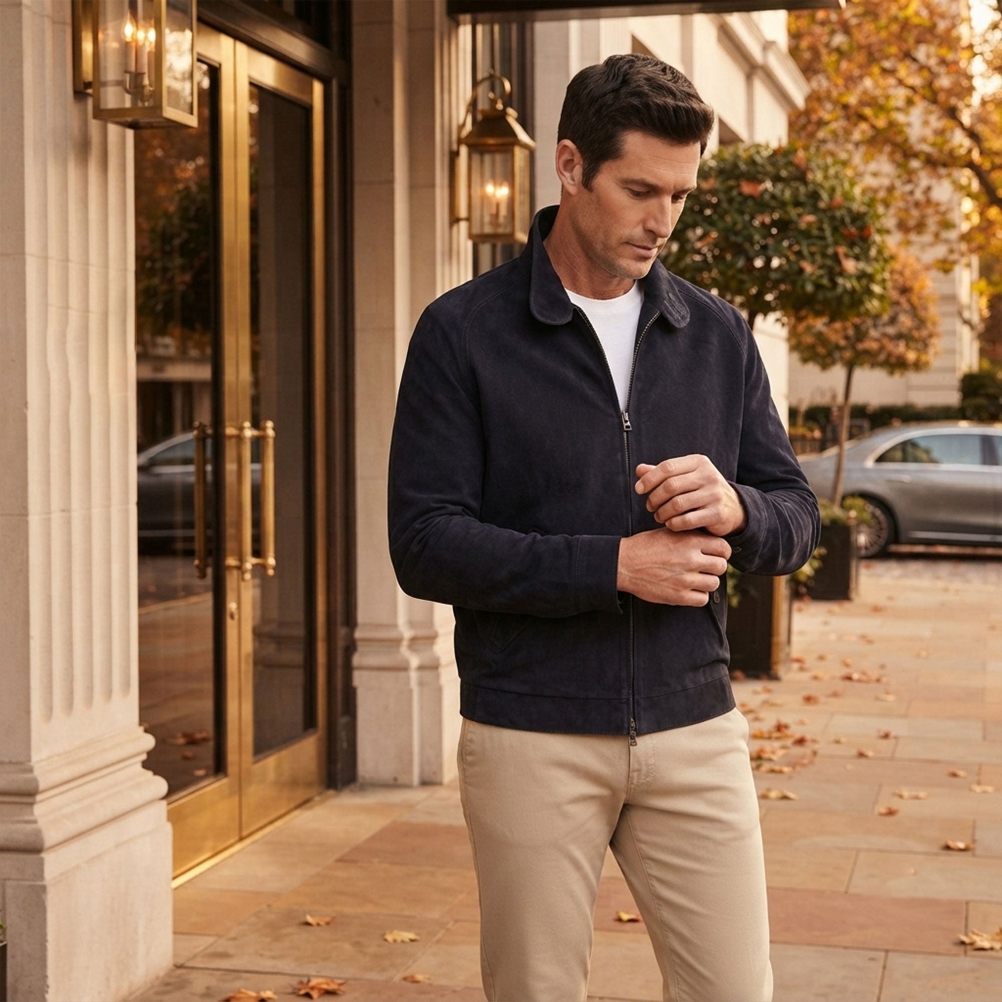 Baracuda Goat Suede Jacket-8