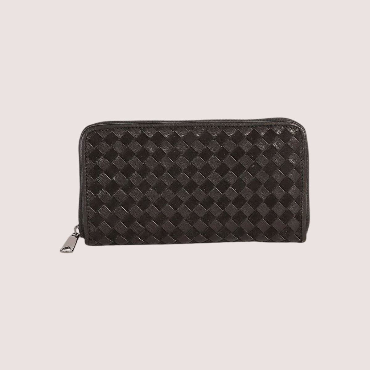 Nikki Woven Leather Wallet-6