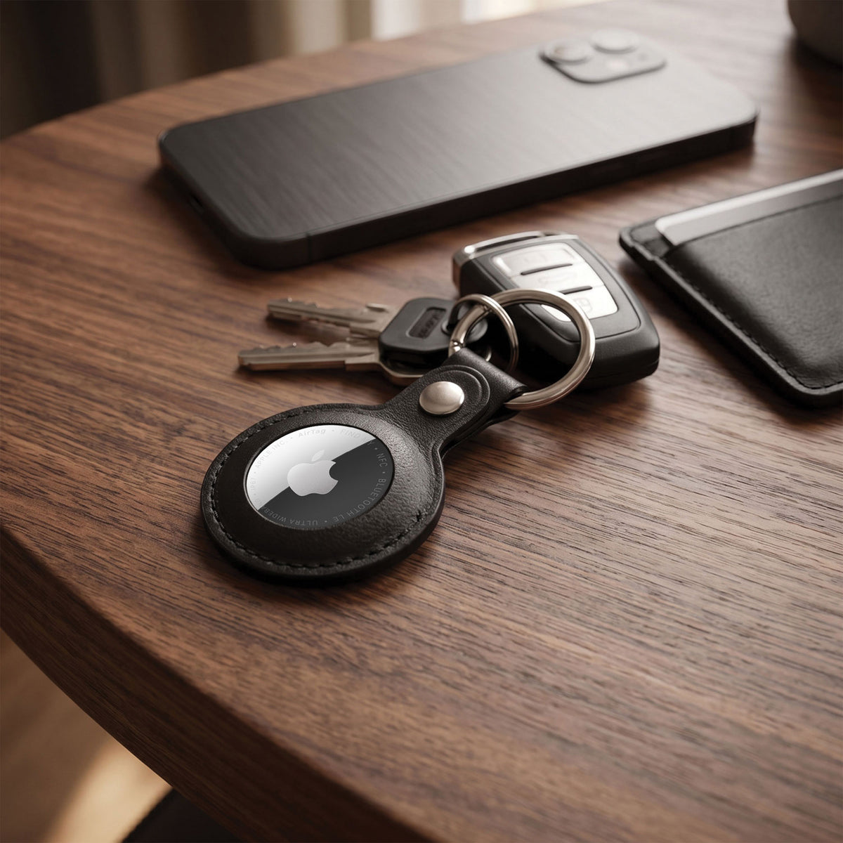 AirTag Leather Key Ring-7