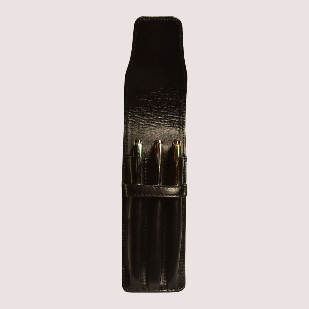 Three Pen Leather Case-8