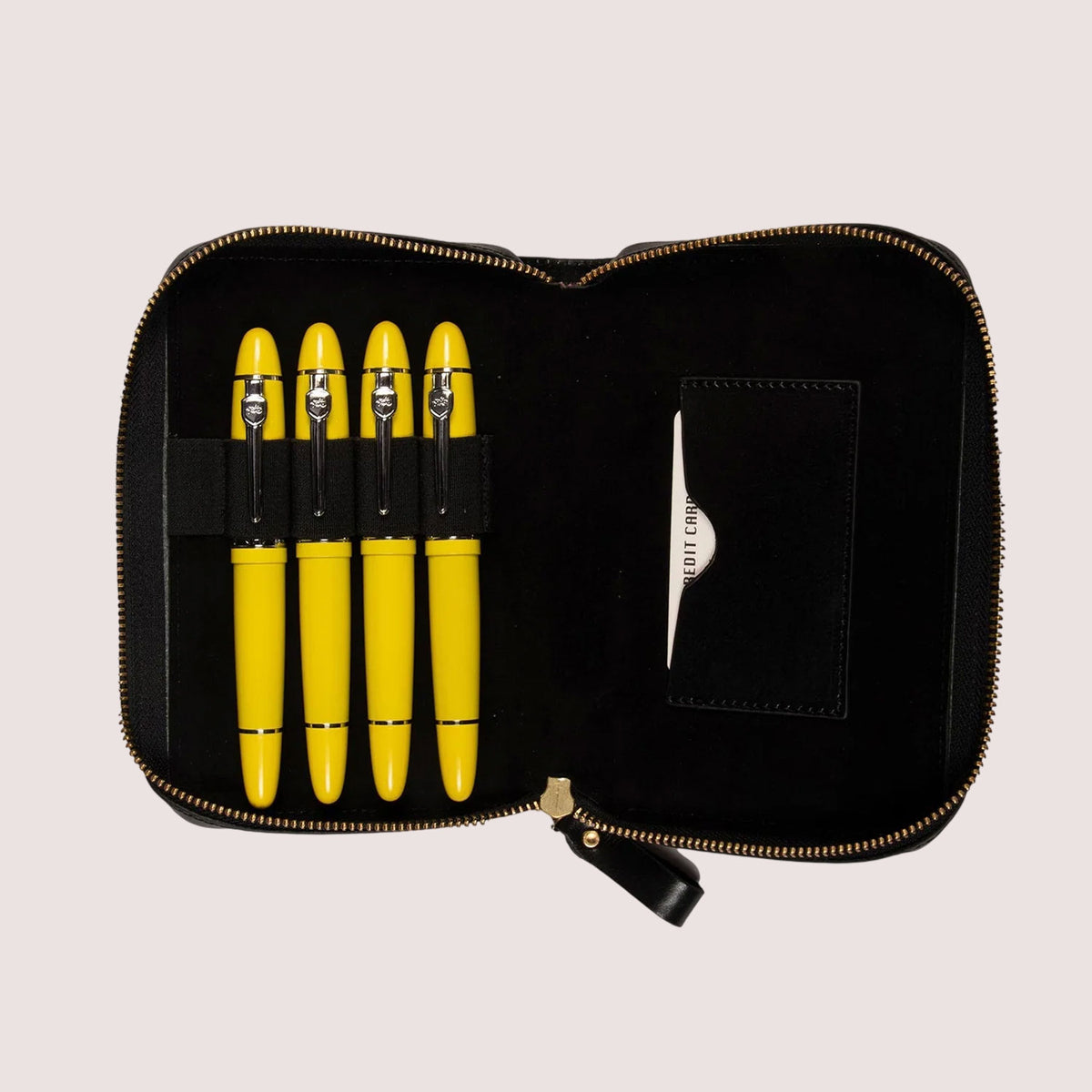 Zippered Pen Case for Four Pens-8
