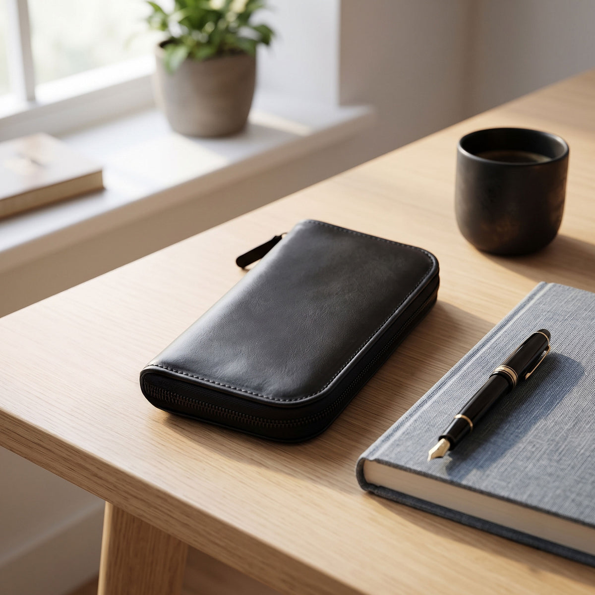 2-Pen Case with zipper-8