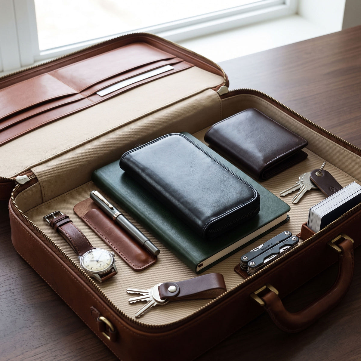 2-Pen Case with zipper-9