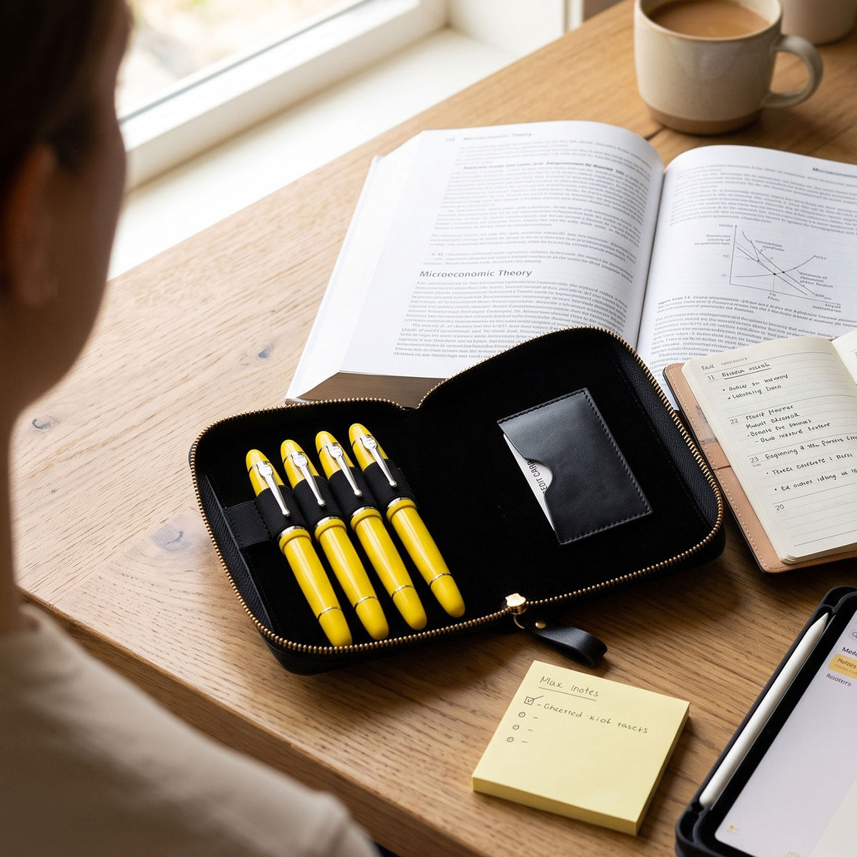 Zippered Pen Case for Four Pens-10