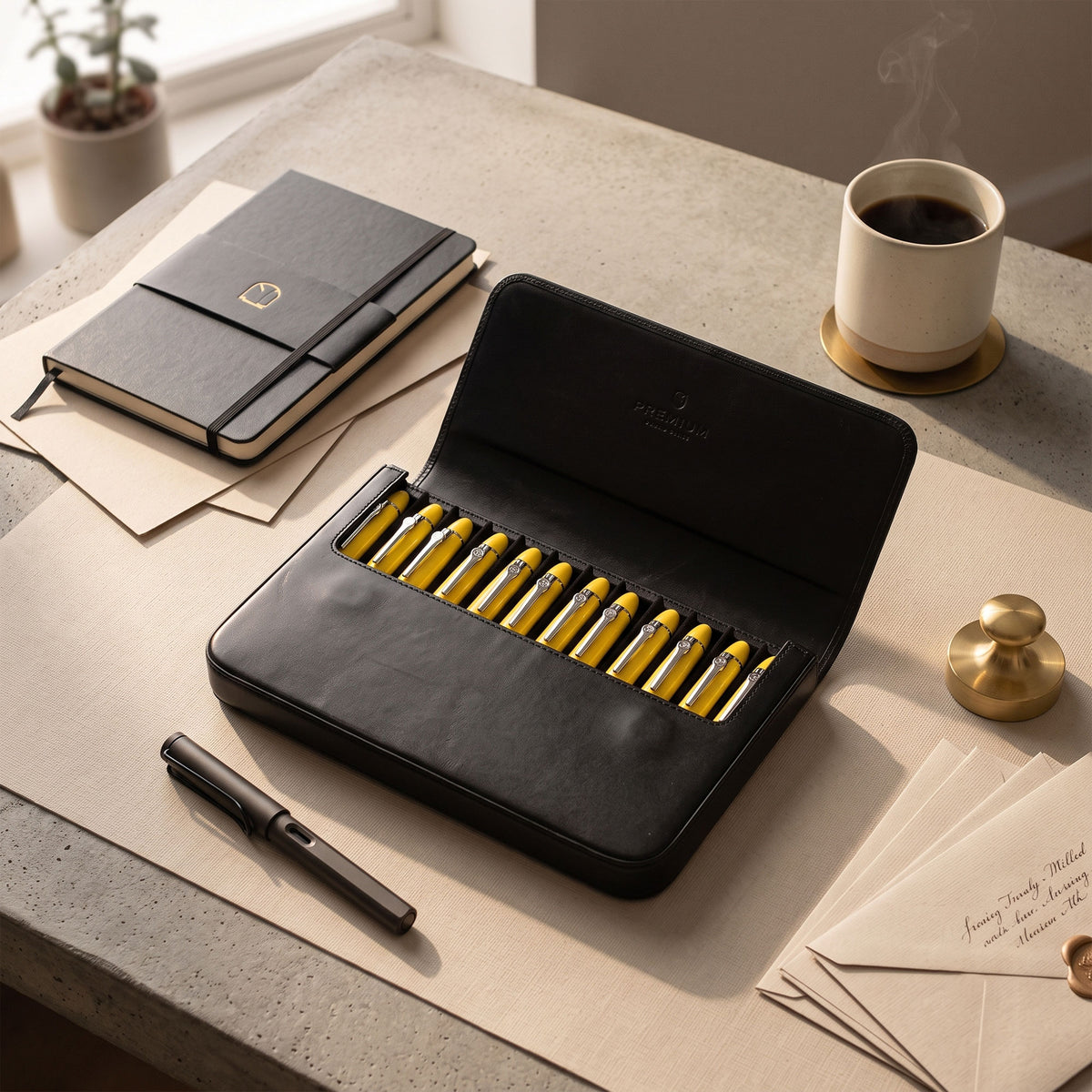 Twelve Slots Pen Case-12
