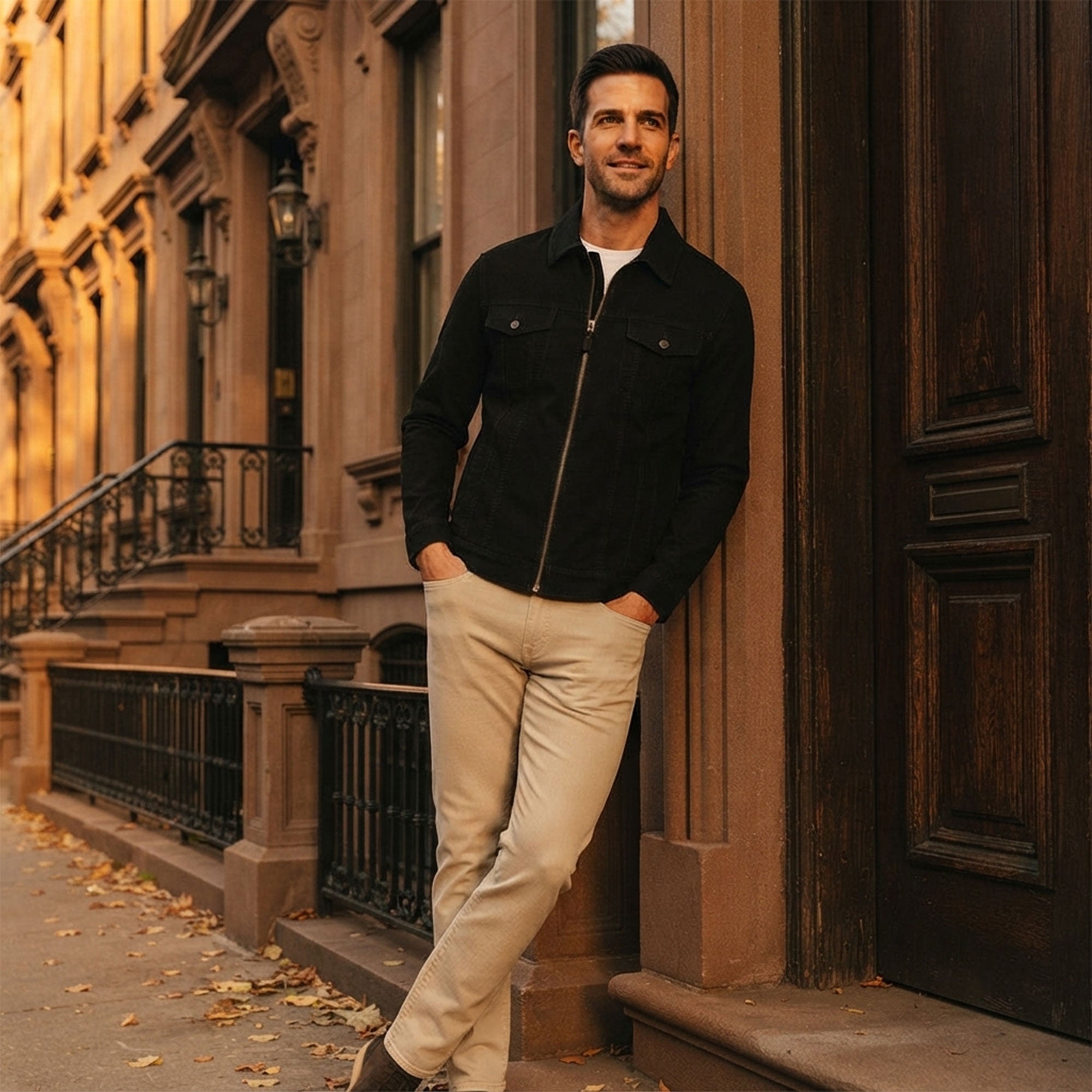 Brooklyn Goat Suede Jacket-9