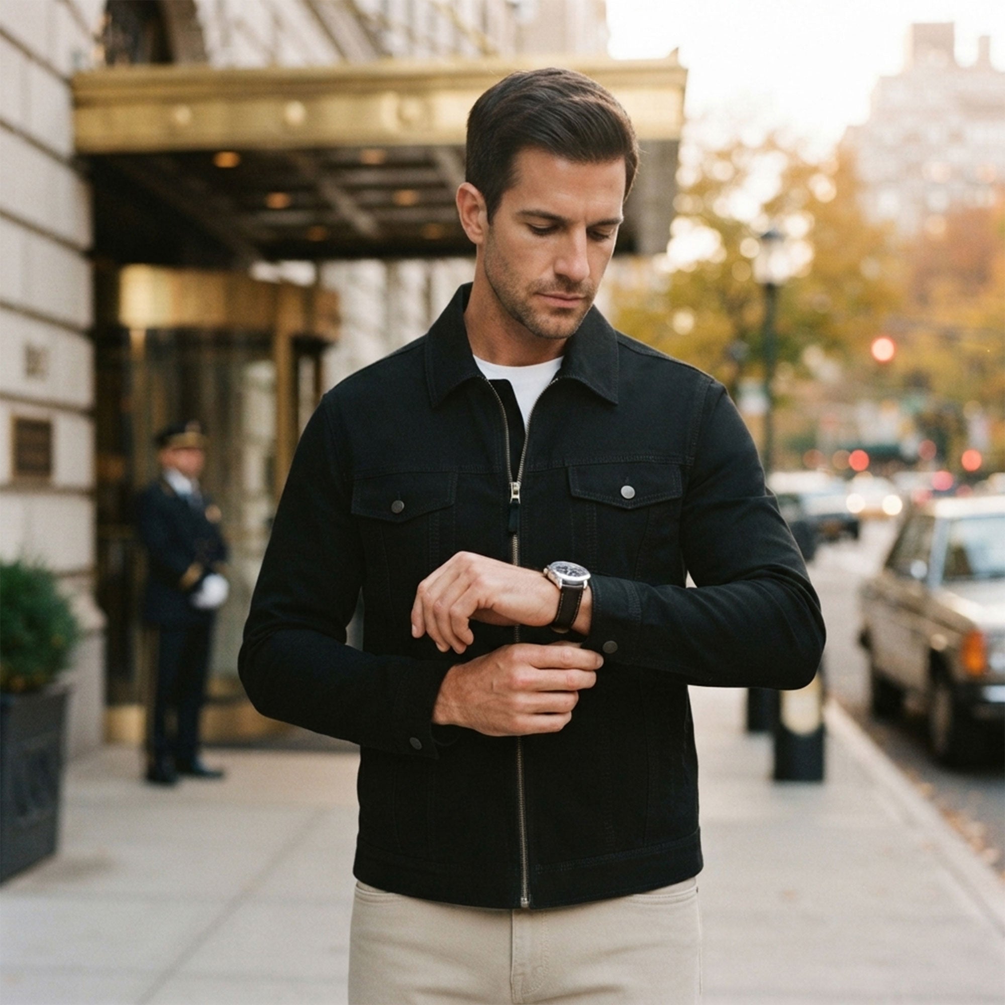 Brooklyn Goat Suede Jacket-10