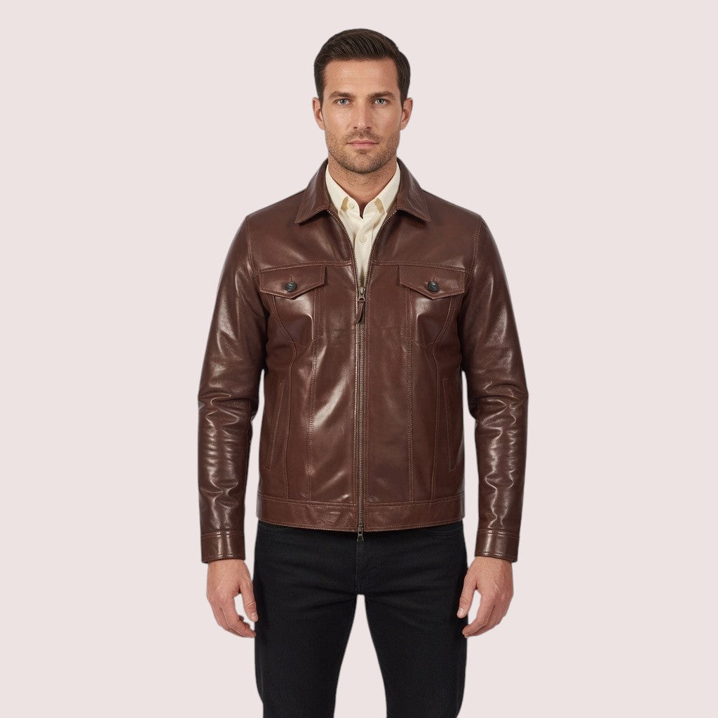 Brooklyn Lambskin Jacket-11