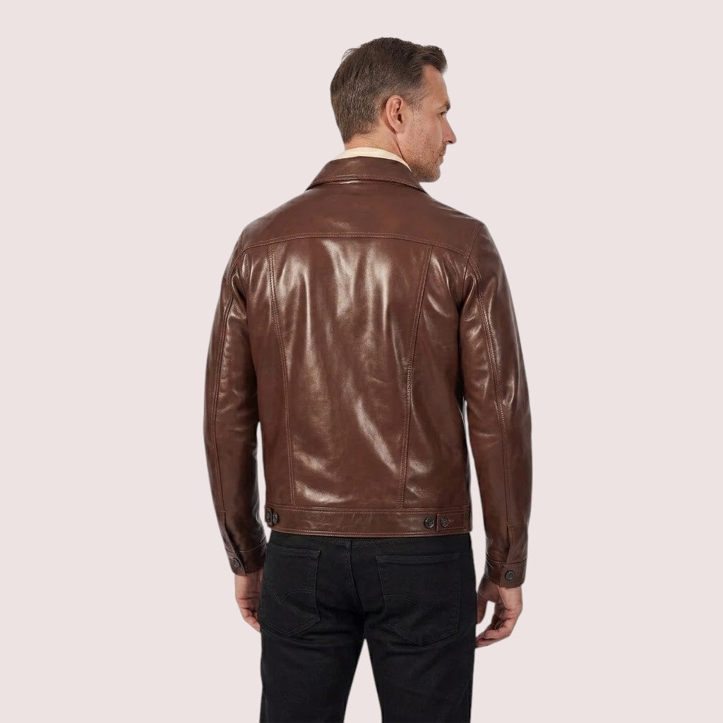 Brooklyn Lambskin Jacket-12