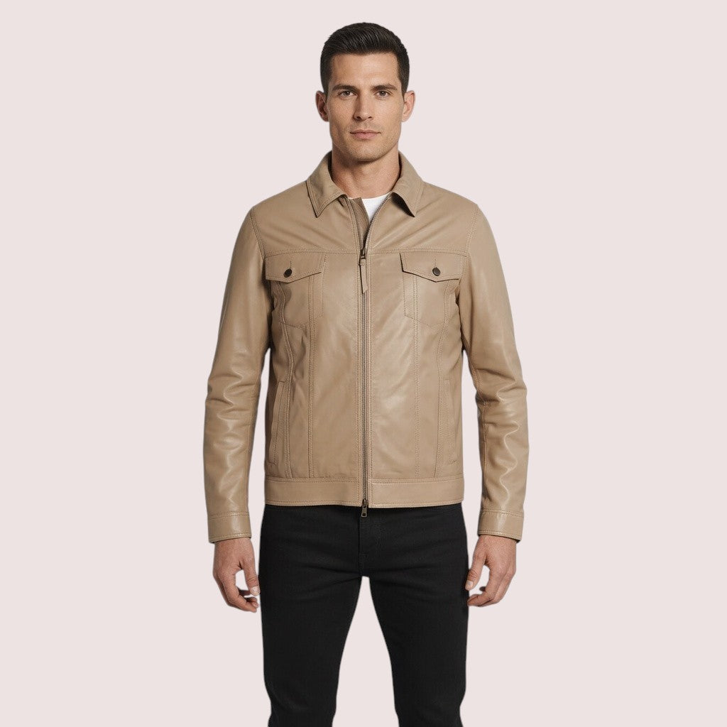 Brooklyn Lambskin Jacket