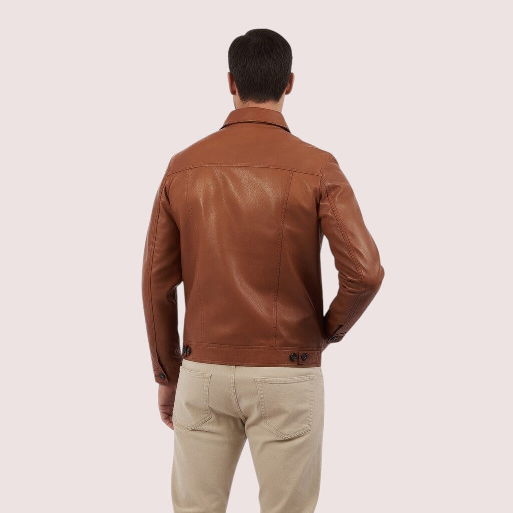 Brooklyn Lambskin Jacket-7