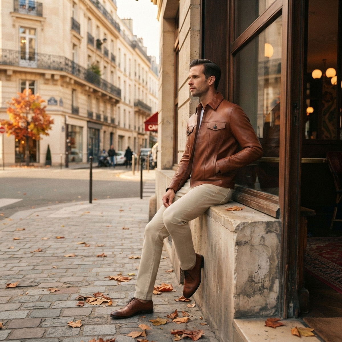 Brooklyn Lambskin Jacket-10