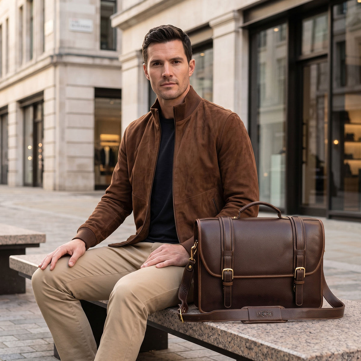 Conrad Double Compartment Briefcase-5