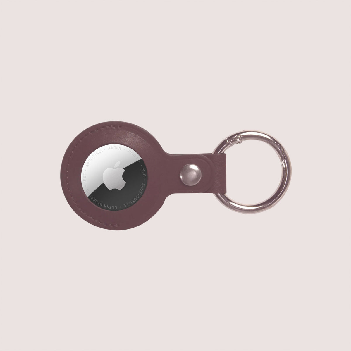 AirTag Leather Key Ring-11