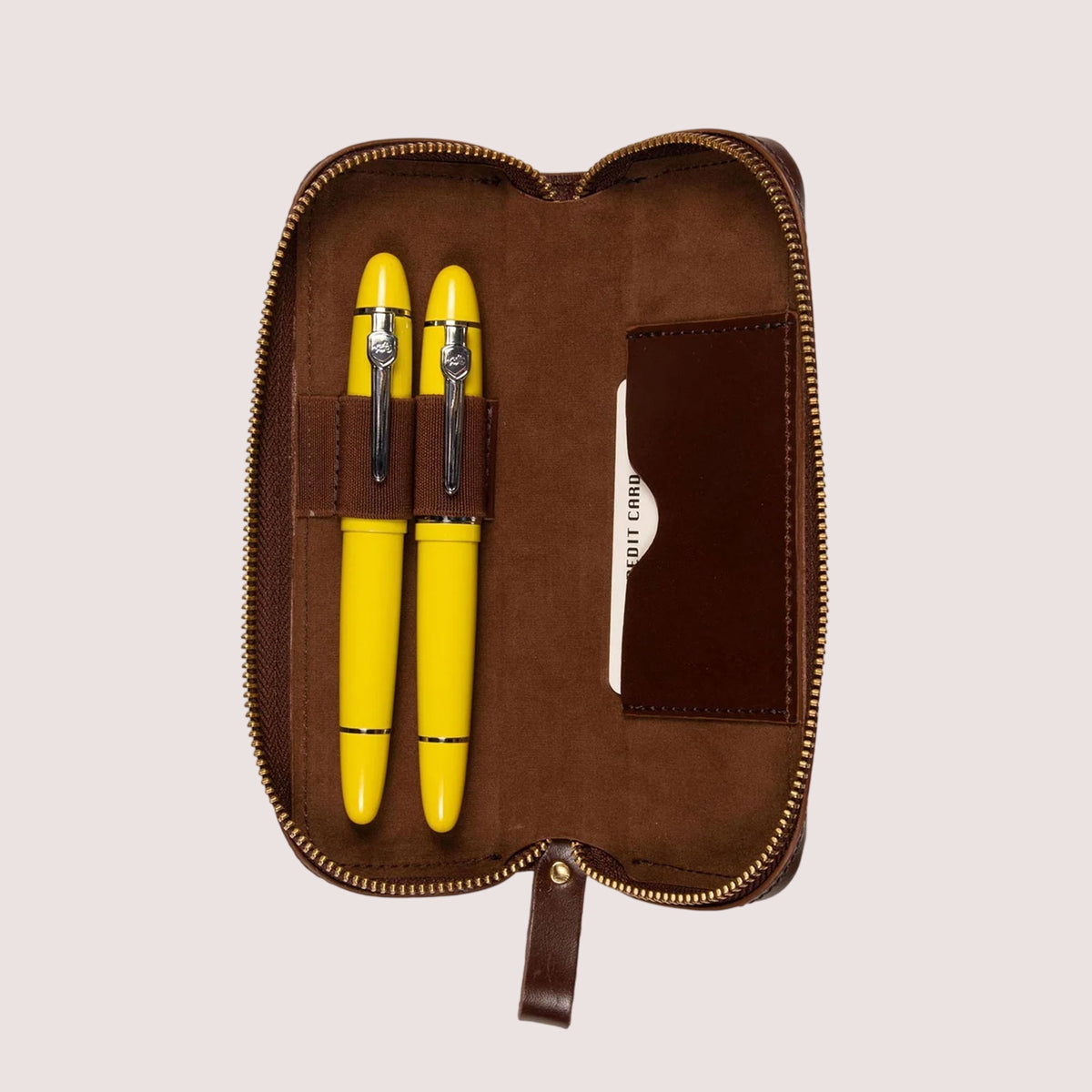 Zippered Pen Case for Two Pens-8