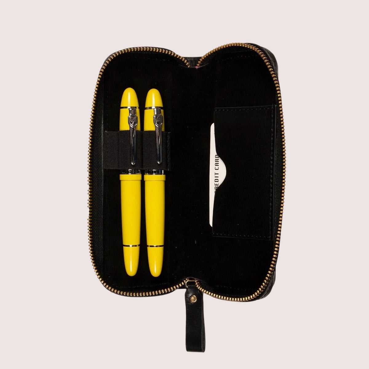 Zippered Pen Case for Two Pens-4