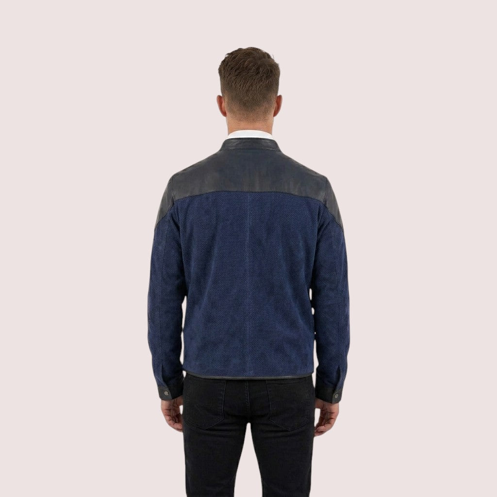 Clayton goat suede jacket