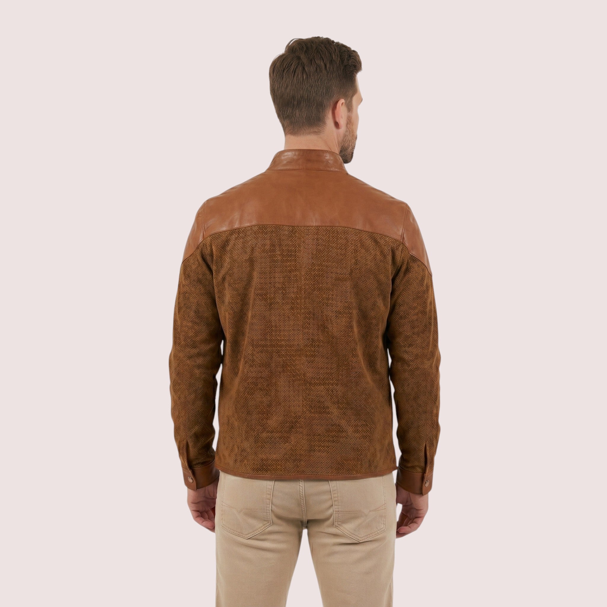 Clayton goat suede jacket-7
