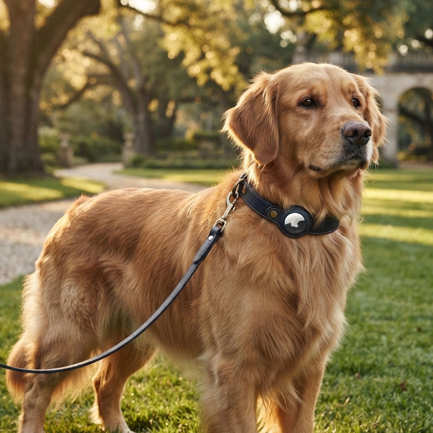 Dog Collar with Air Tag-5
