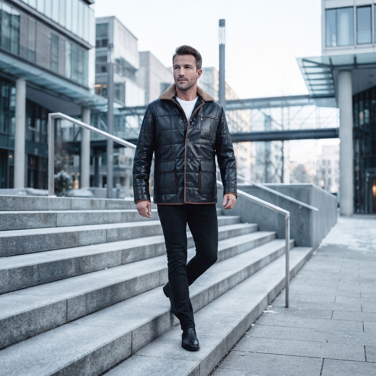 Finnegan Lambskin Jacket-5