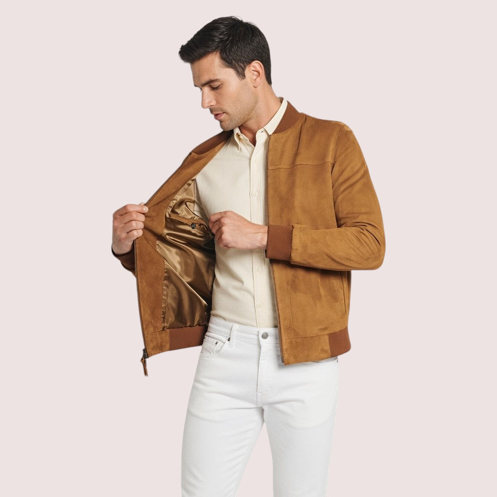 Flemington Goat Suede Jacket-3