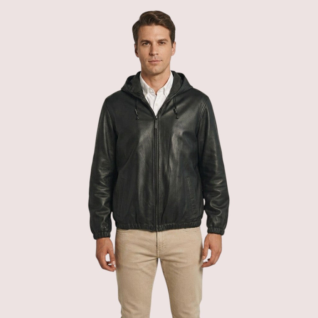 Gaspar Lambskin Hoodie