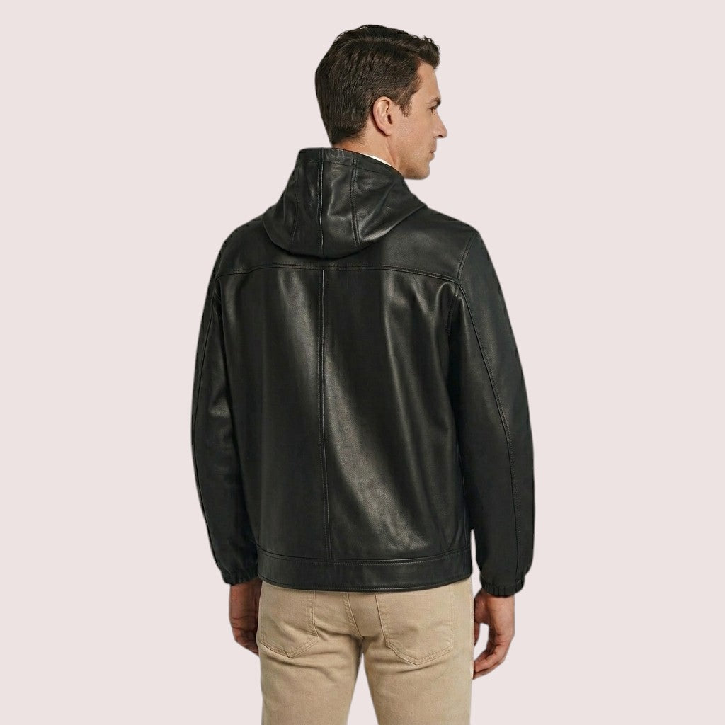 Gaspar Lambskin Hoodie