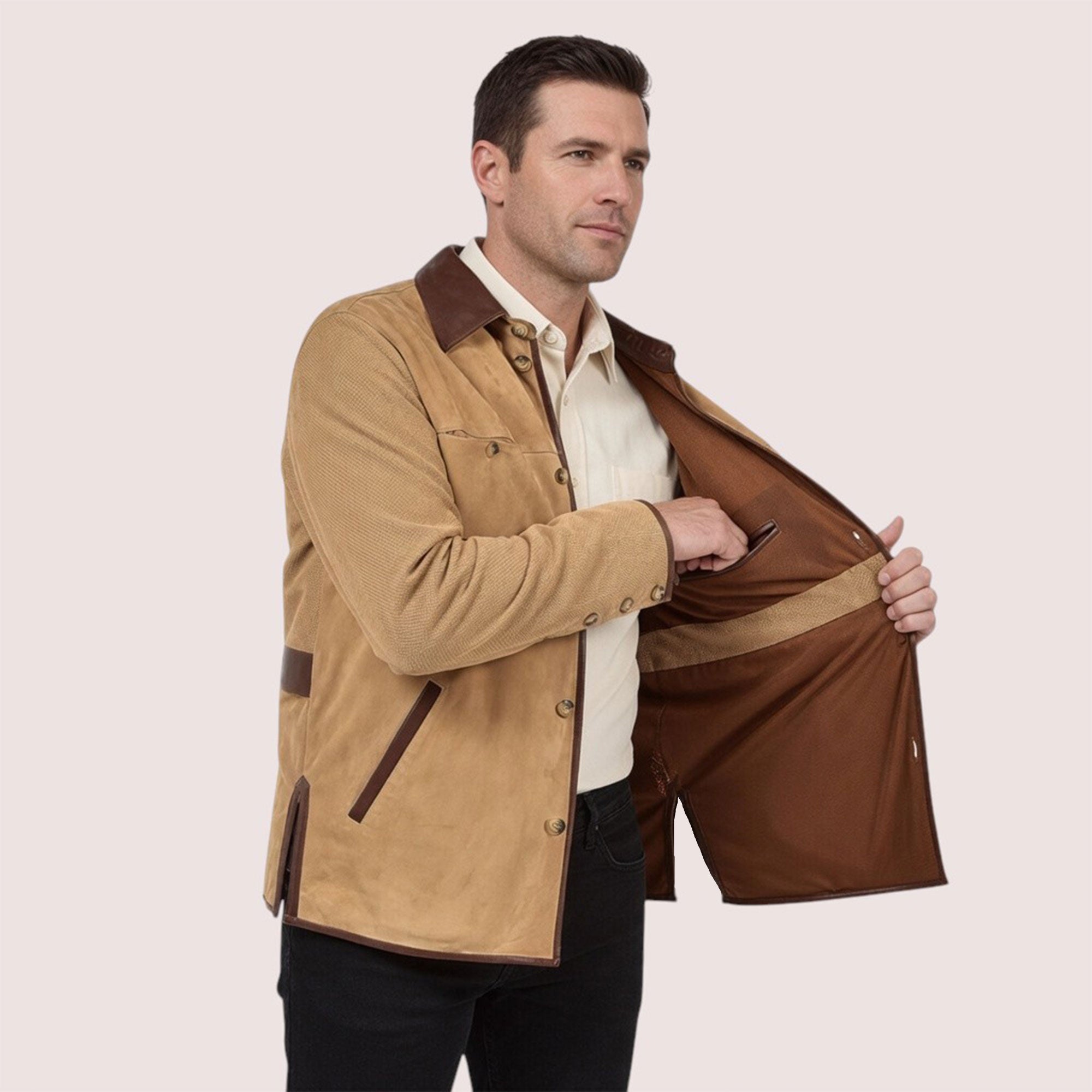 Greystone Goat Suede Jacket