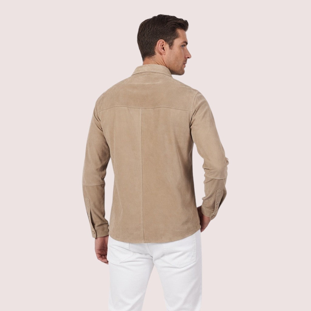 Hartford Goat Suede Shirt