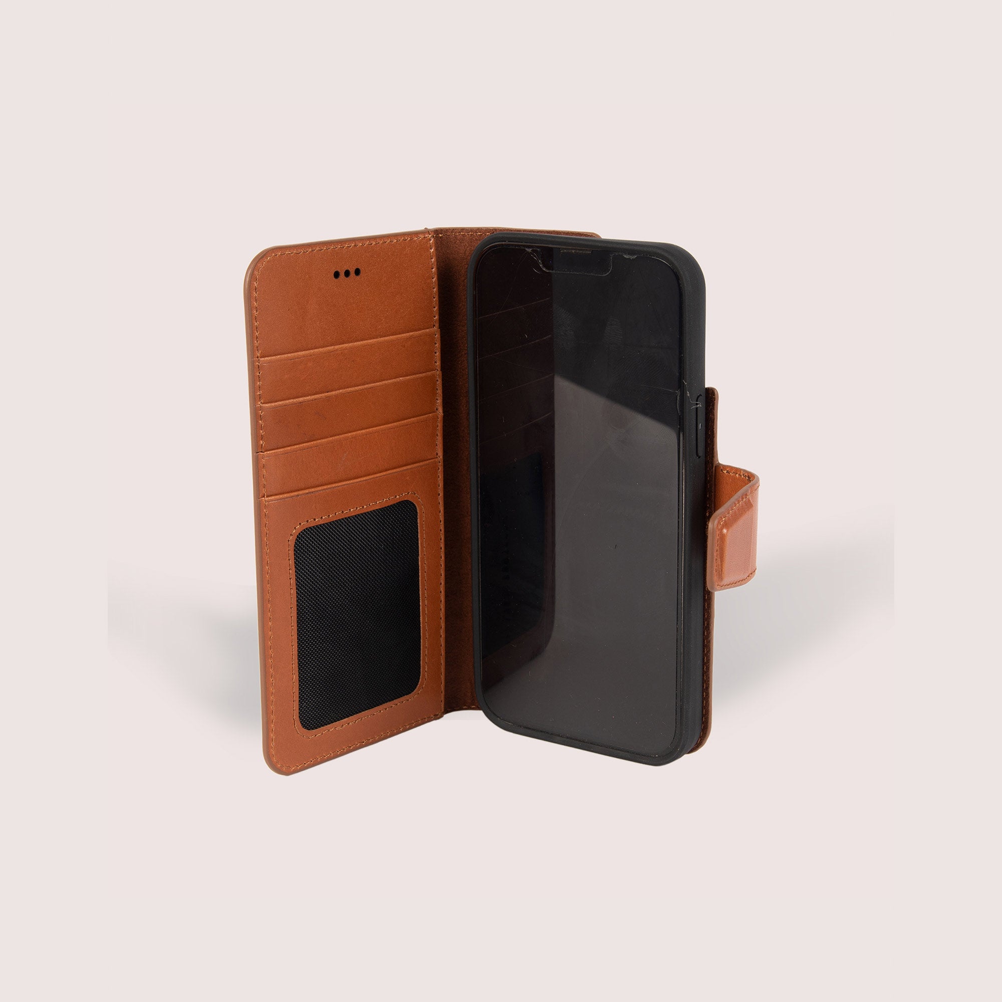 iPhone 13 Pro Max Leather Case with card slot