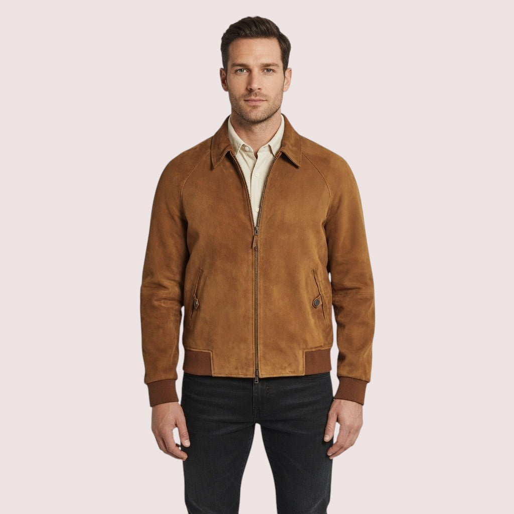 Kensington Goat Suede Jacket