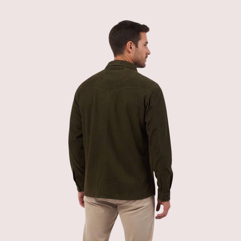 Langley Goat Suede Shirt