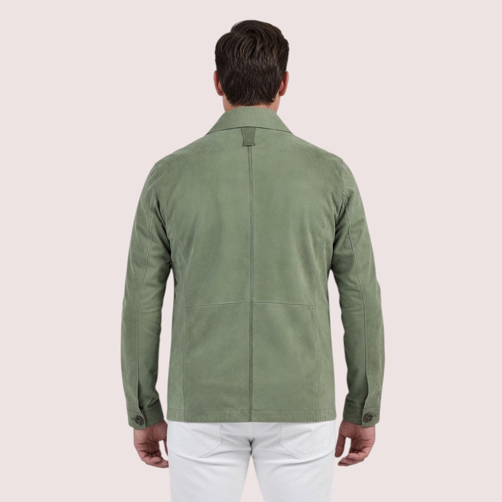 Lawrence Goat Suede Jacket