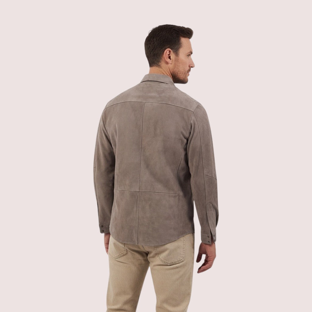 Lawson Goat Suede Shirt-12